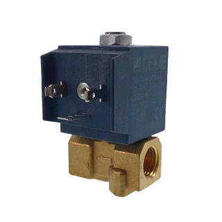 Elektromagnetni ventil 1/4 col DN2 viton 0-25. 220 AC 