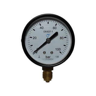 Manometar Fi 63 0-100 bar radialni