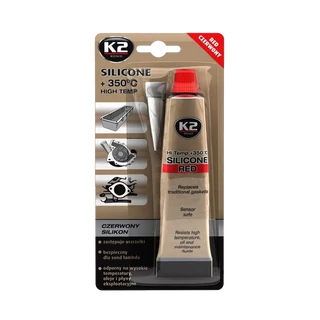 K2 CRVENI SILIKON 85g 350 °C