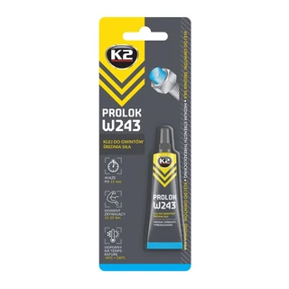 Učvršćivač navoj Medium K2 6ml plavi