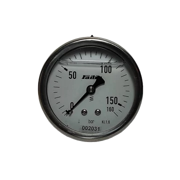 Manometar Fi 63 0-160 bar glicerin aksialni G1/4
